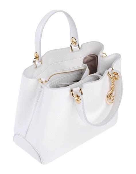 white michael kors purse on sale